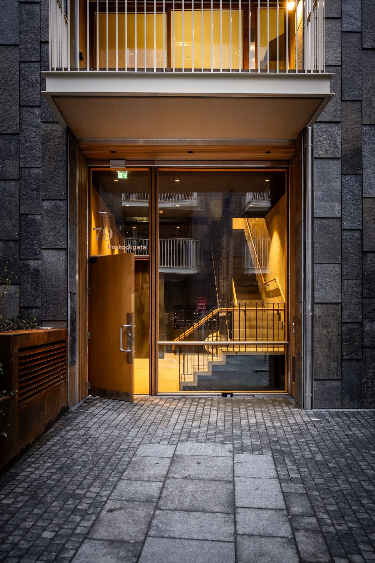 Pent og velstelt inngangsparti som gir et godt førsteinntrykk. Galleribilde