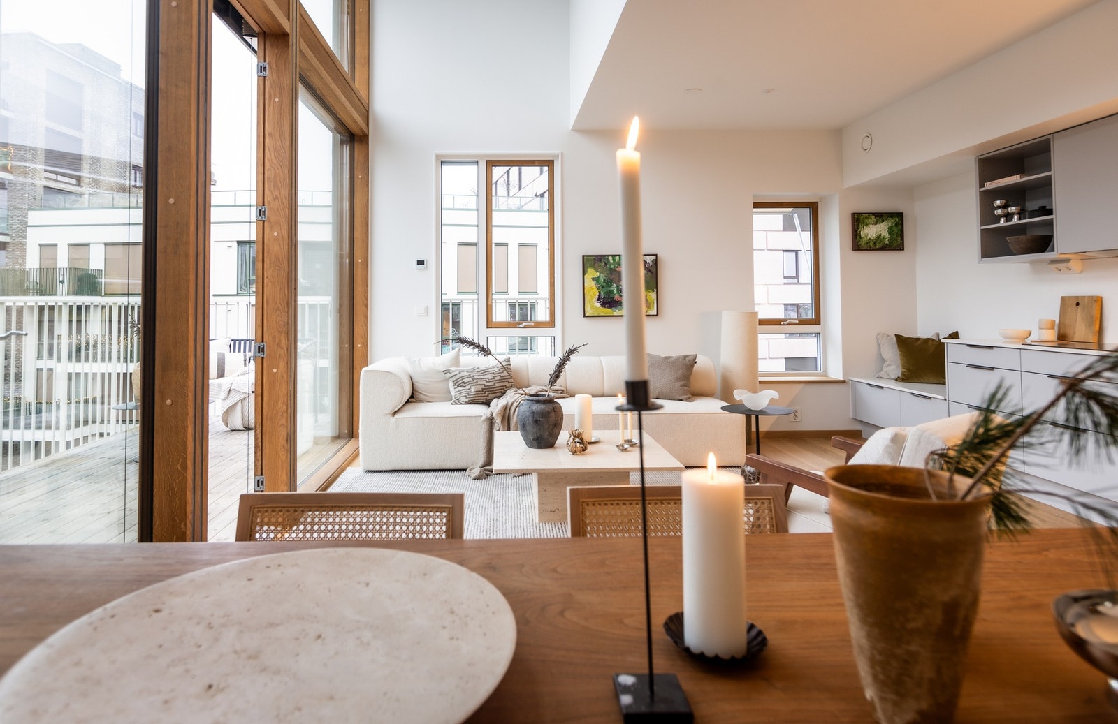 Her ligger alt til rette for rolige kvelder og hyggelige stunder med familie og venner. Galleribilde