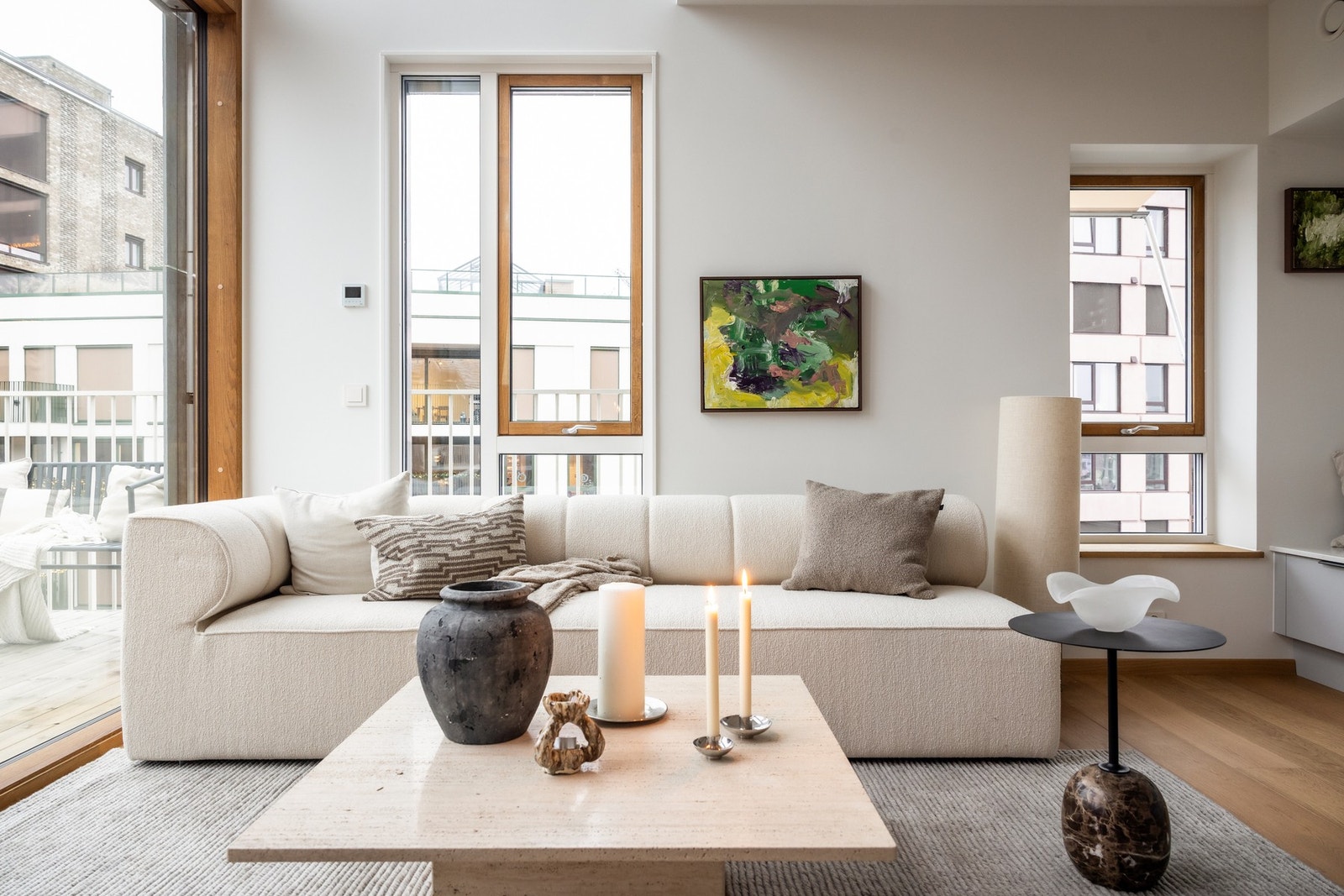 Balansert ventilasjon med varmegjenvinning sikrer et godt inneklima året rundt. Galleribilde