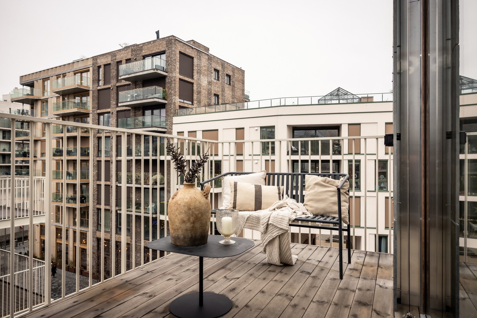 High-end 3-roms leilighet med 13 kvm. balkong. Galleribilde