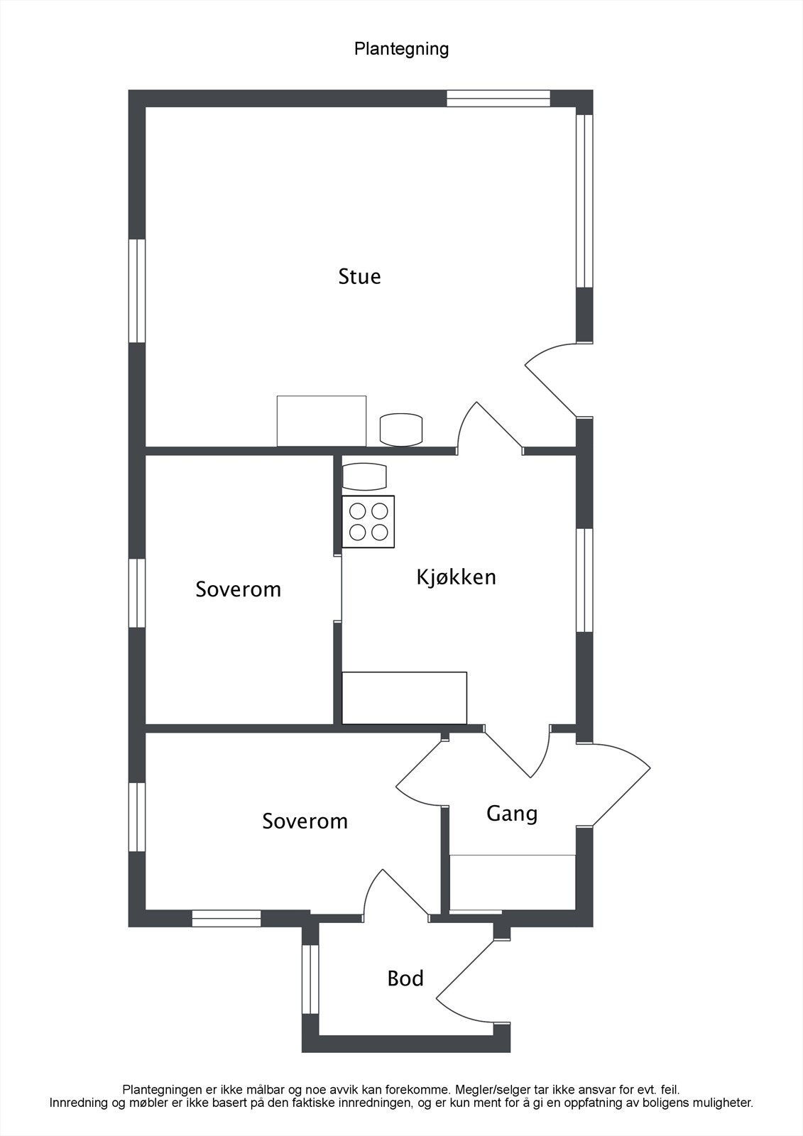 Planskisse 2D Galleribilde