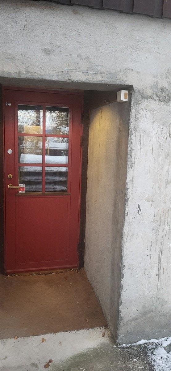 Inngangsdøra Galleribilde