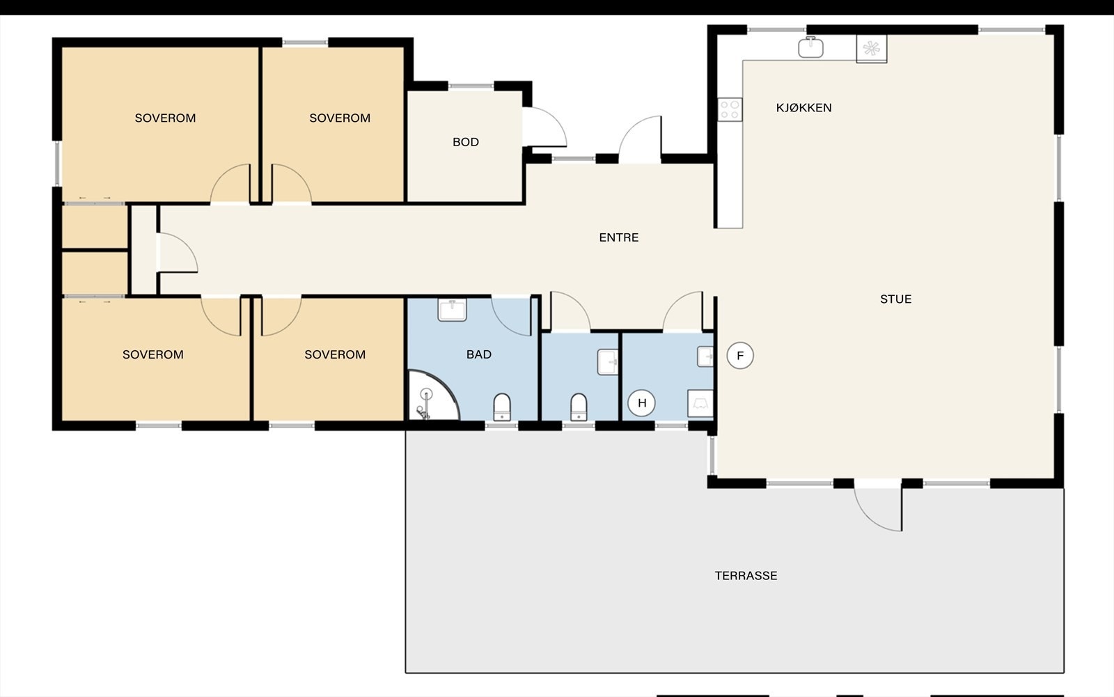 Plantegning. Galleribilde