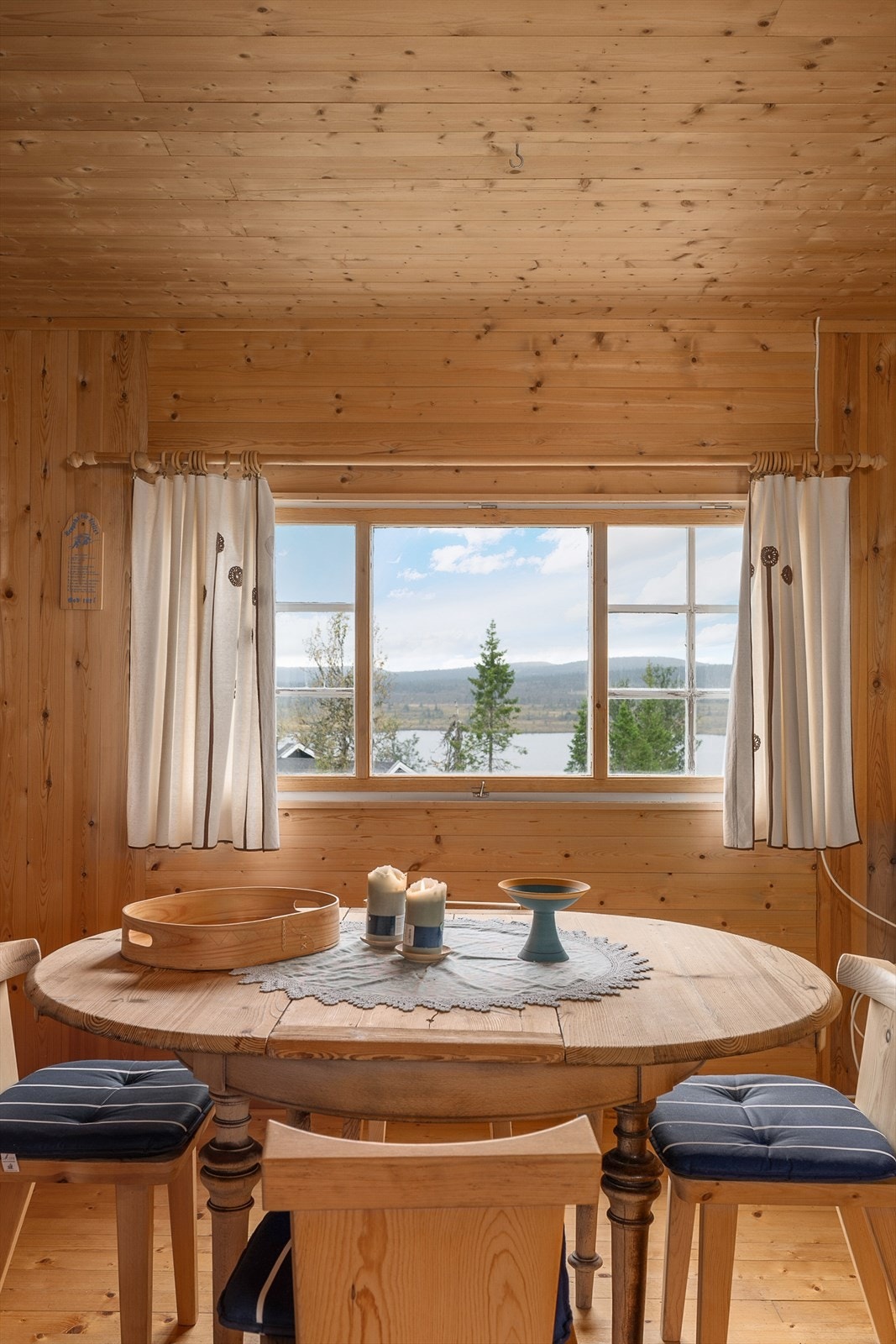 Flott utsikt fra spisebordet. Galleribilde