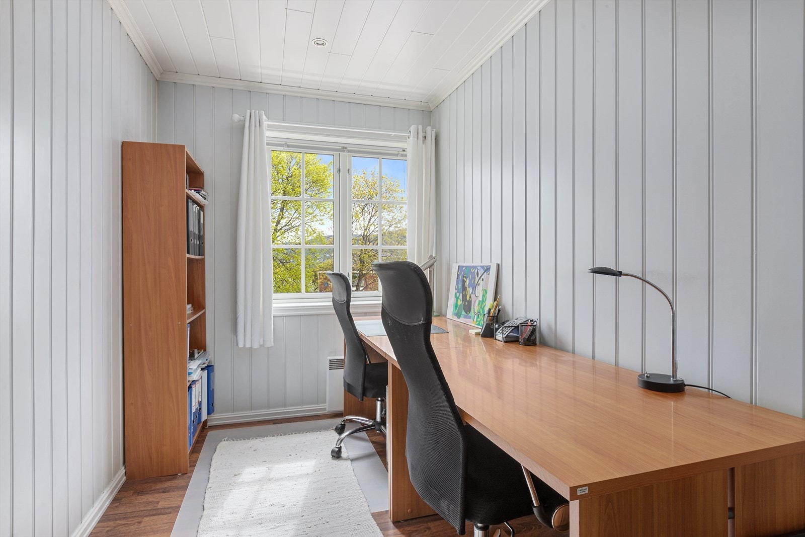 Soverom nr. 5 innredet som kontor Galleribilde