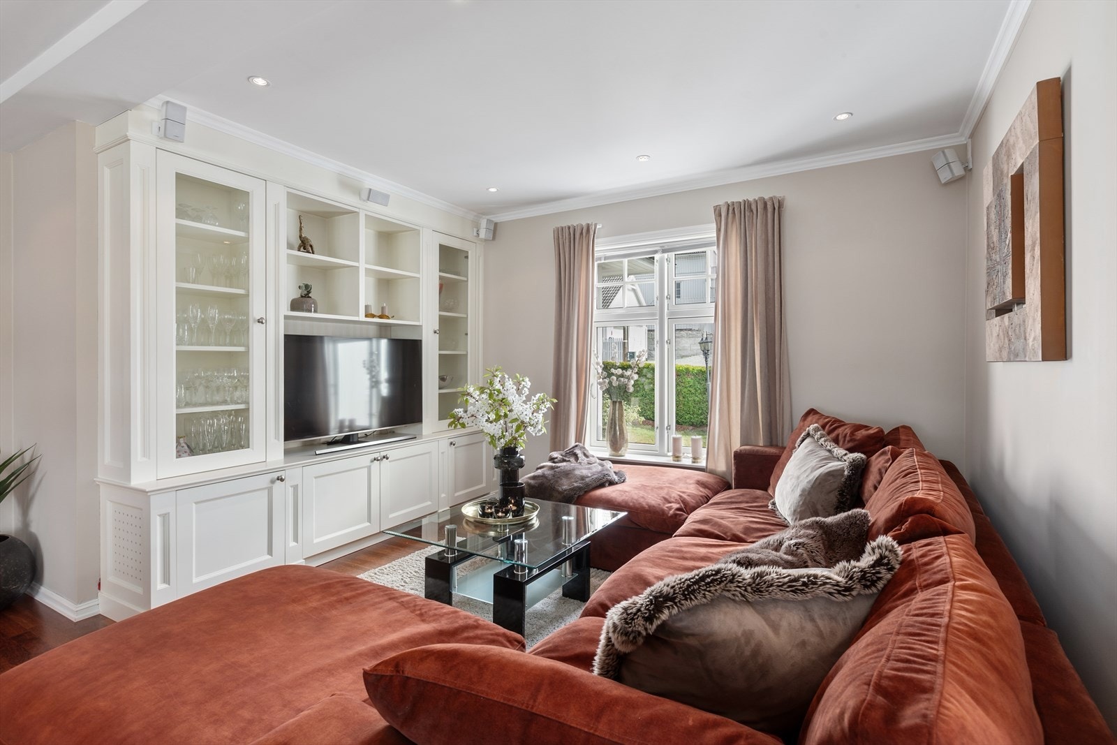 Naturlig plassering for sofagruppe i stuen Galleribilde