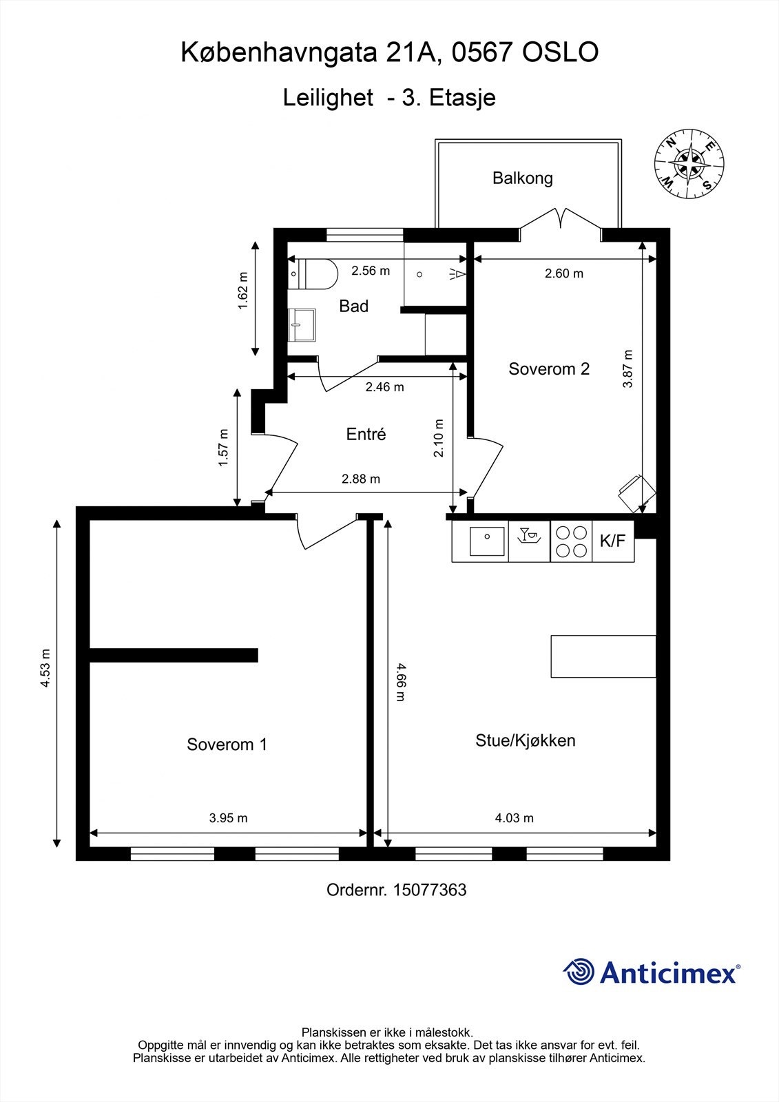 Plantegning. Galleribilde
