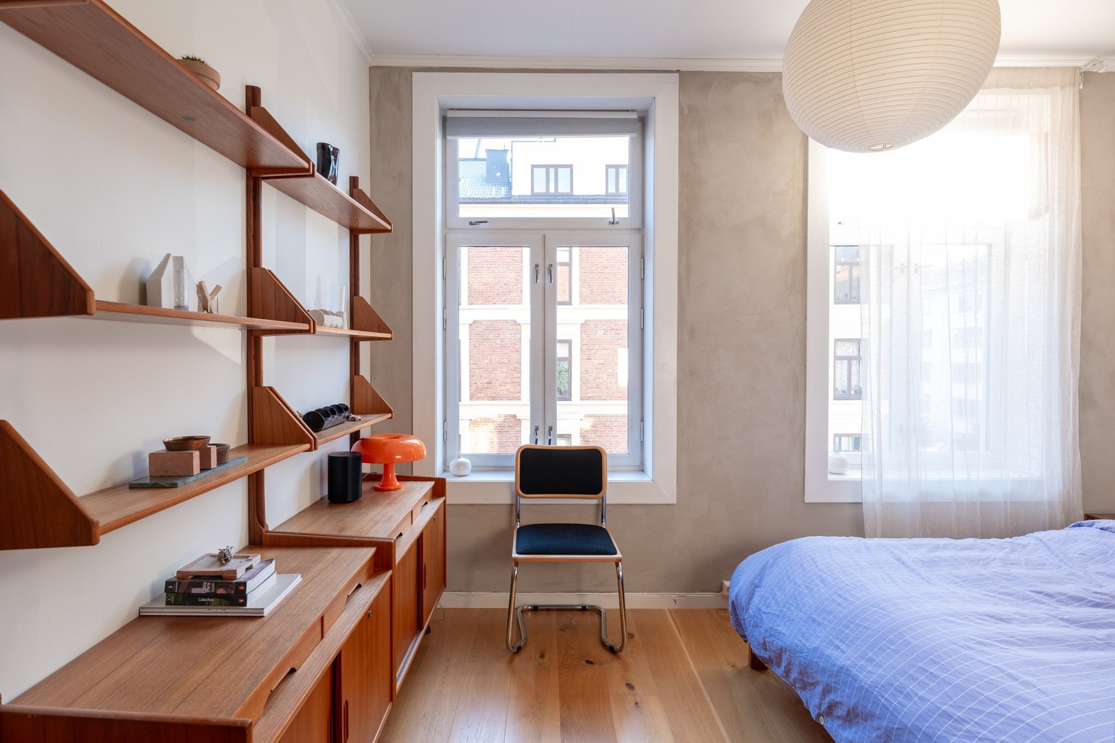 Her kan man innrede med hyller eller skap dersom man har behov for ekstra oppbevaring. Galleribilde