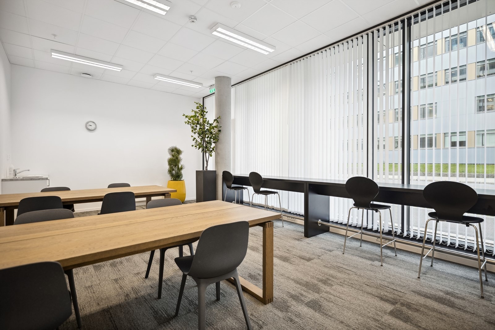 Sameiet disponerer gjesteleiligheter som kan bookes samt felles rom for hjemmekontor Galleribilde