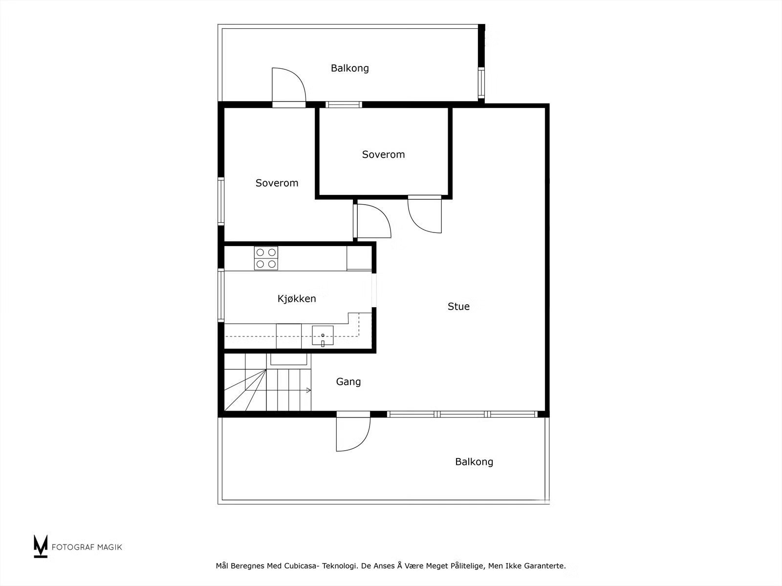 Planløsning, 2. etasje Galleribilde