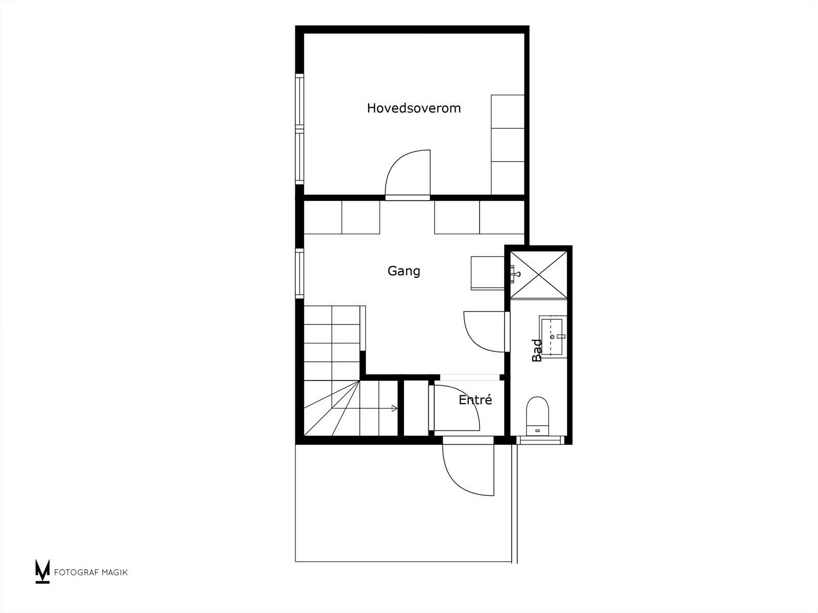 Planløsning, 1. etasje Galleribilde