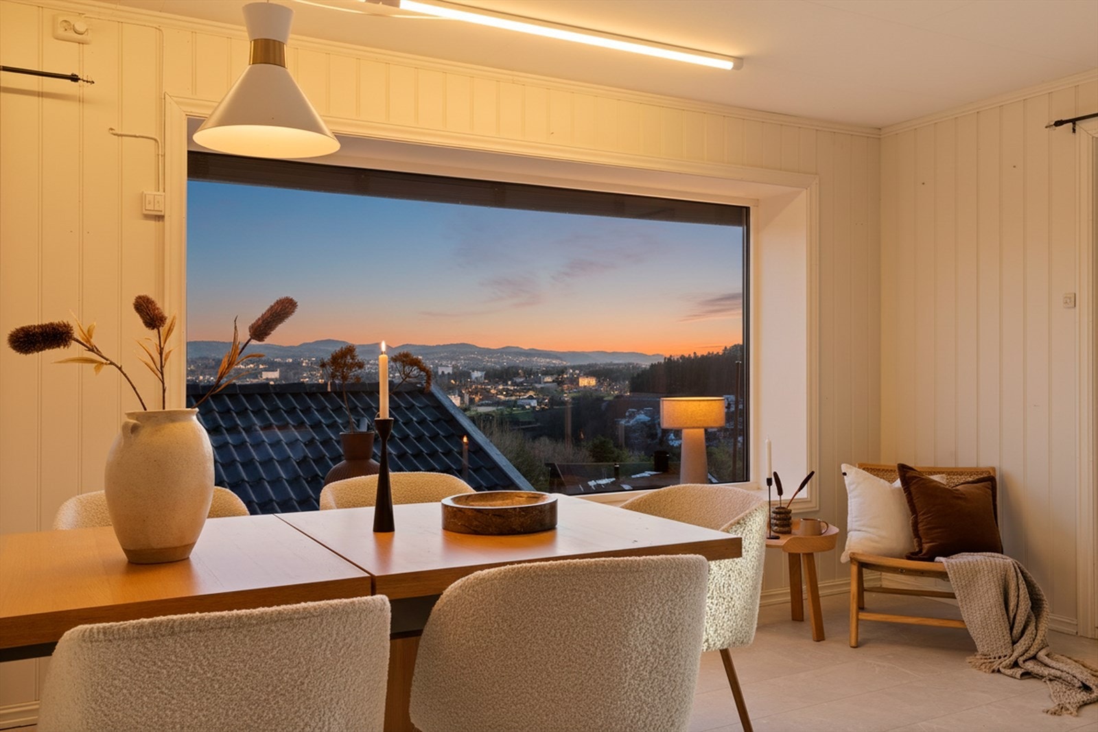 Utsikt fra spisestuen Galleribilde