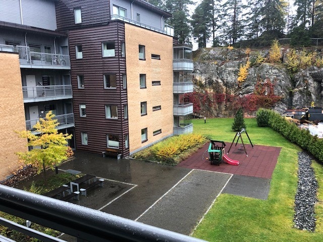 Utsikt fra stue og balkong Galleribilde