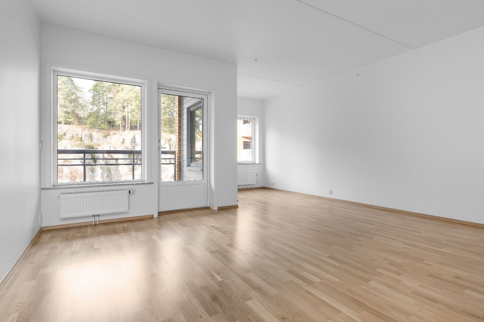 Stue med utgang til balkong Galleribilde