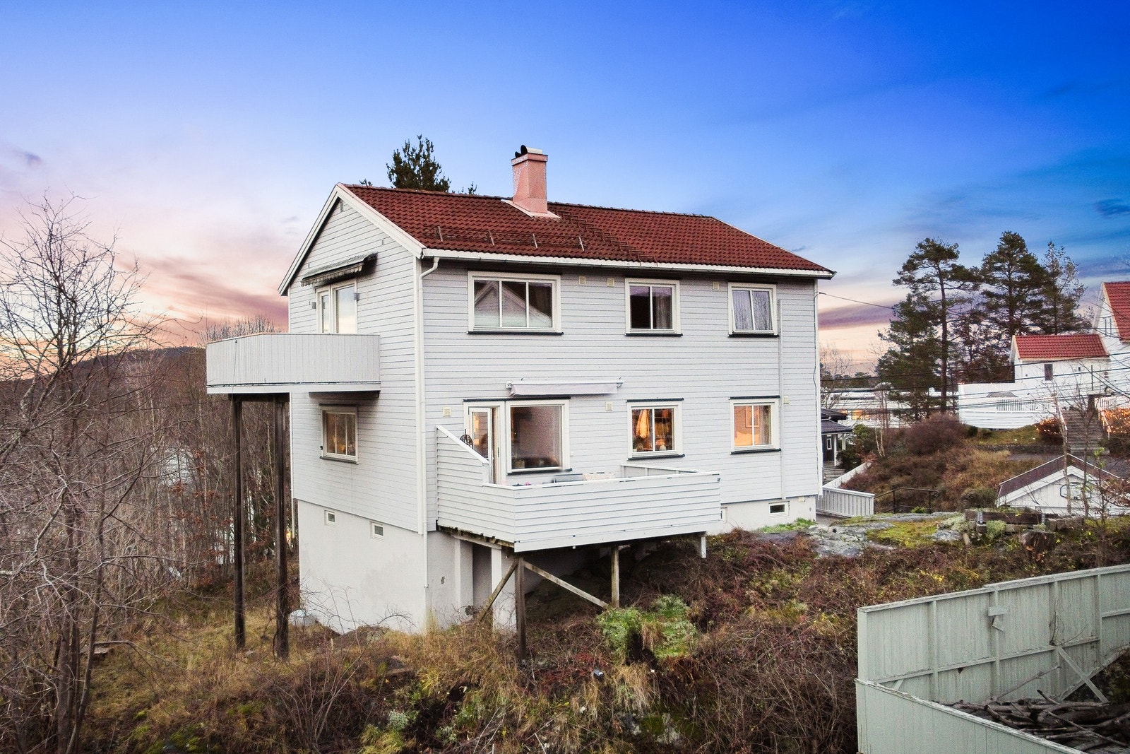 Velkommen til Fredrik Hougens vei 4! Foto: Karina Jensen Galleribilde