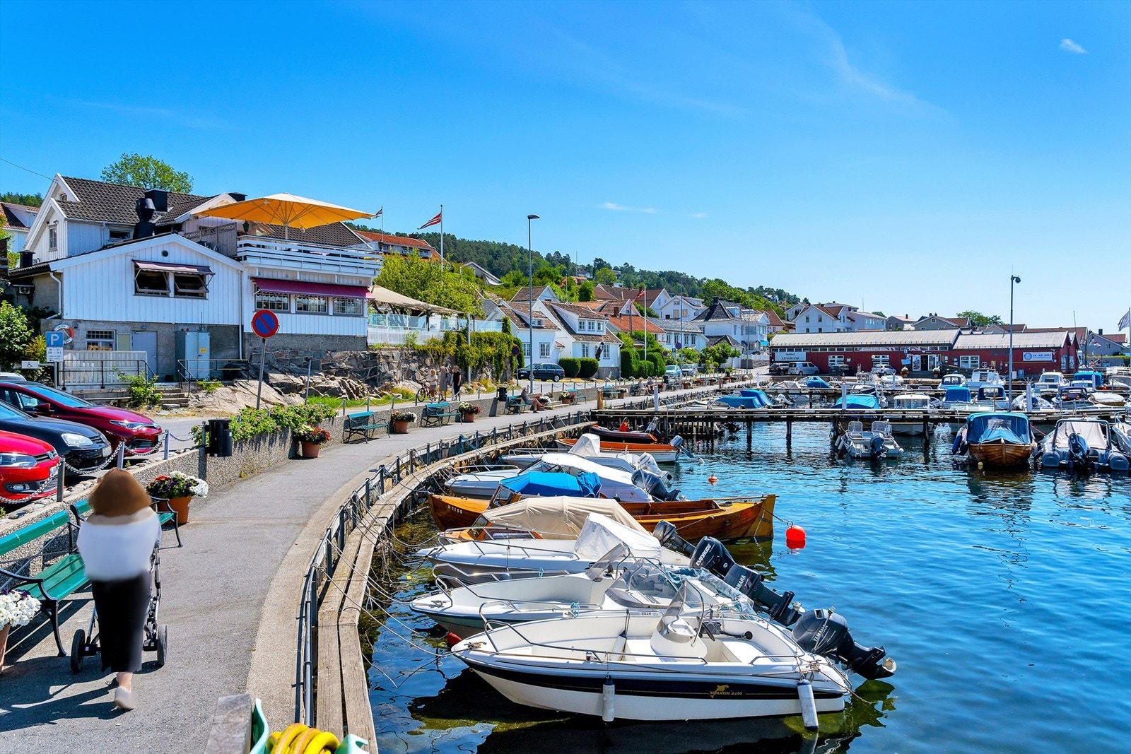 Drøbak gjestehavn ligger sentralt til med kort vei til byens fasiliteter. Galleribilde