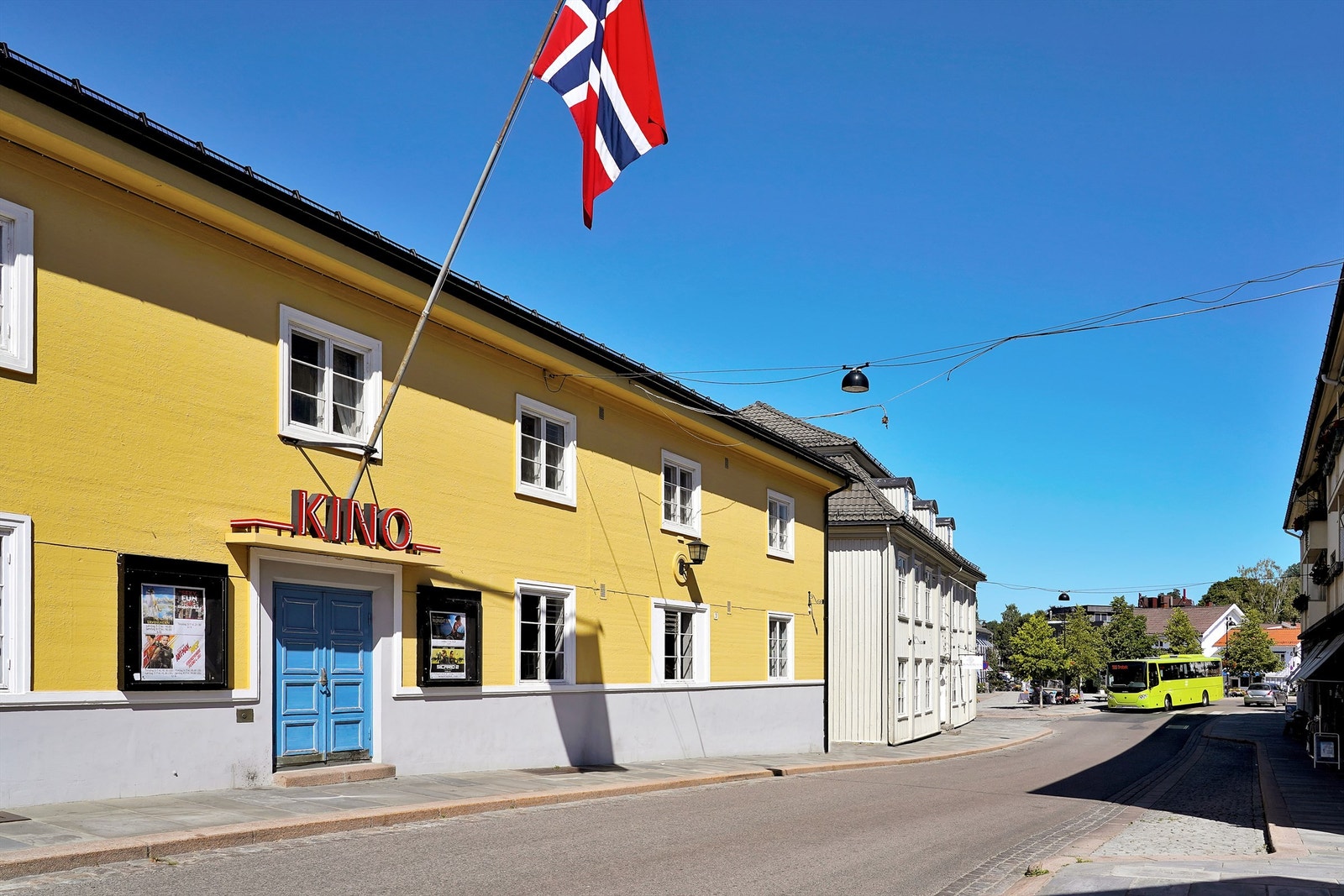 I sentrum finner man også kino, butikker og et godt utvalg av restauranter. Galleribilde