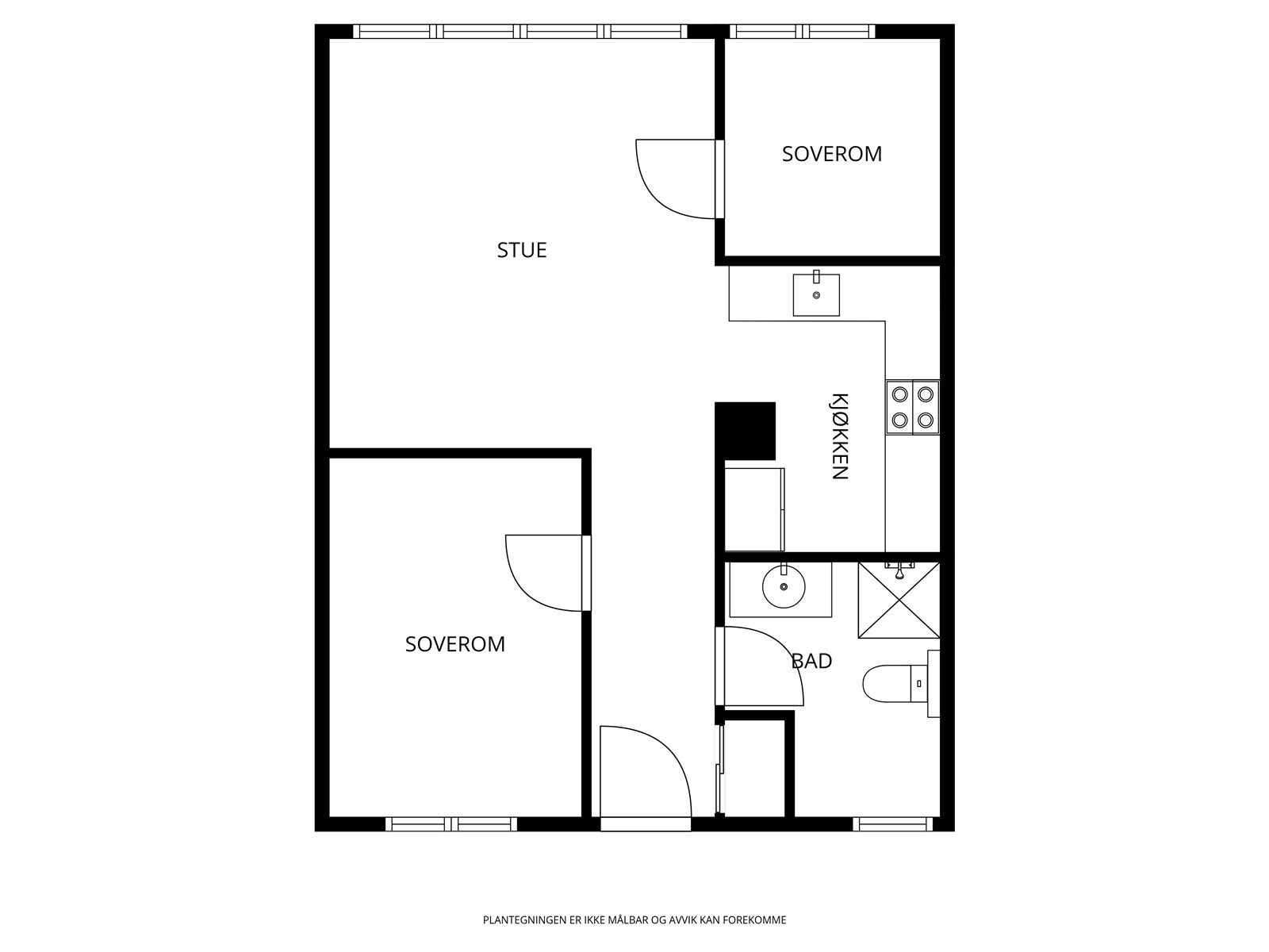 Plantegning Galleribilde