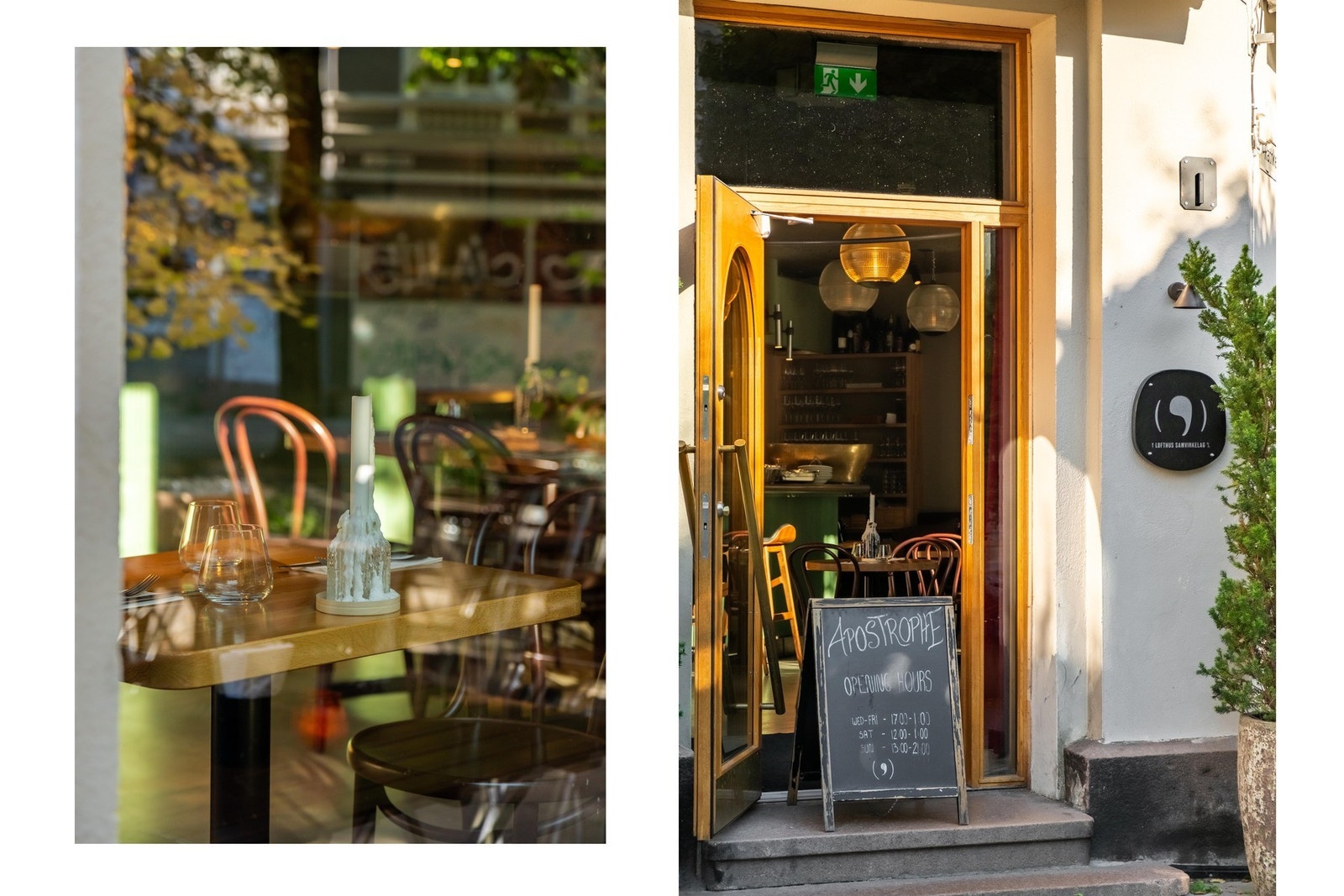 Apostrophe er en av mange nabolagsrestauranter med strålende kjøkkenkunst. Galleribilde