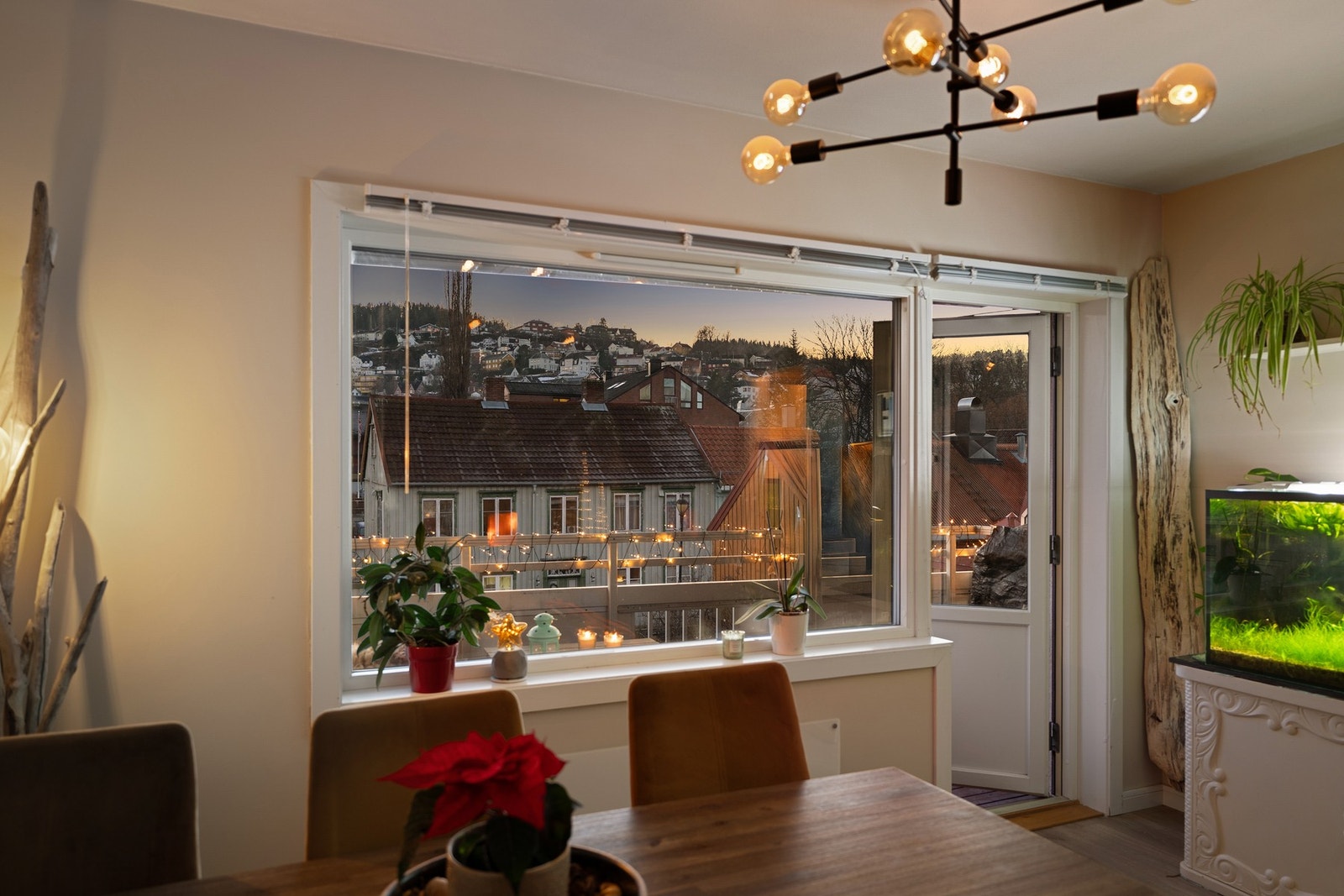 Her har man direkte utgang til en fin balkong. Galleribilde