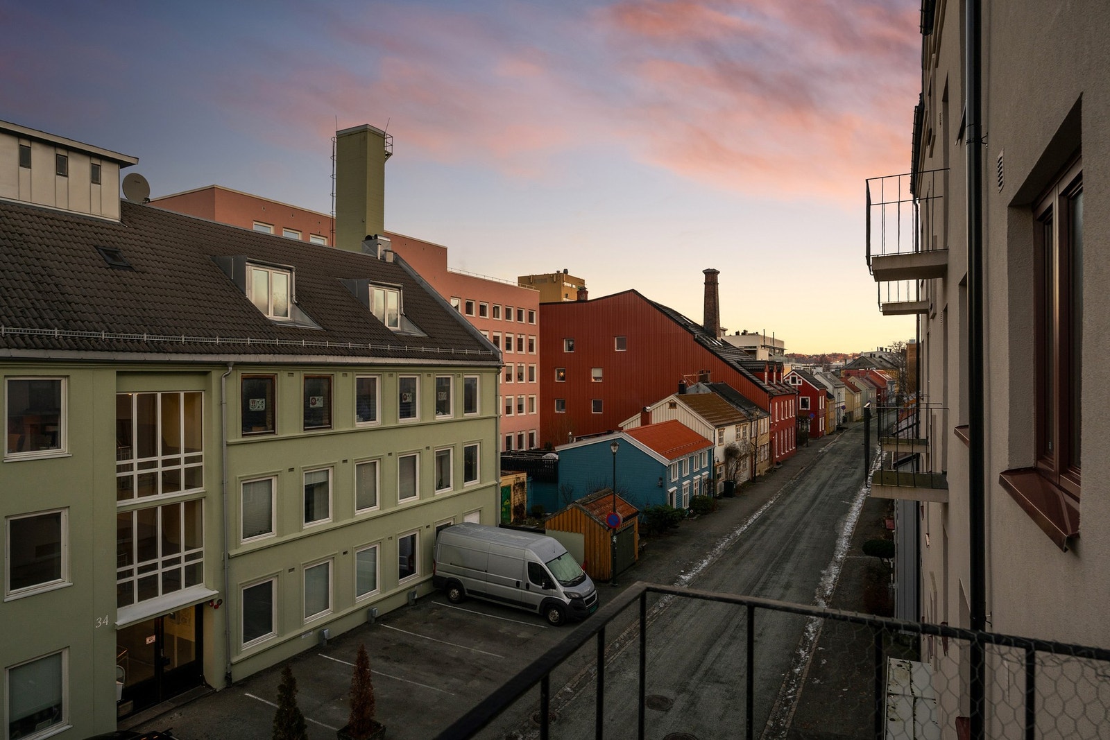 Her bor man skjermet og fredelig, samtidig som beliggenheten er sentral. Galleribilde