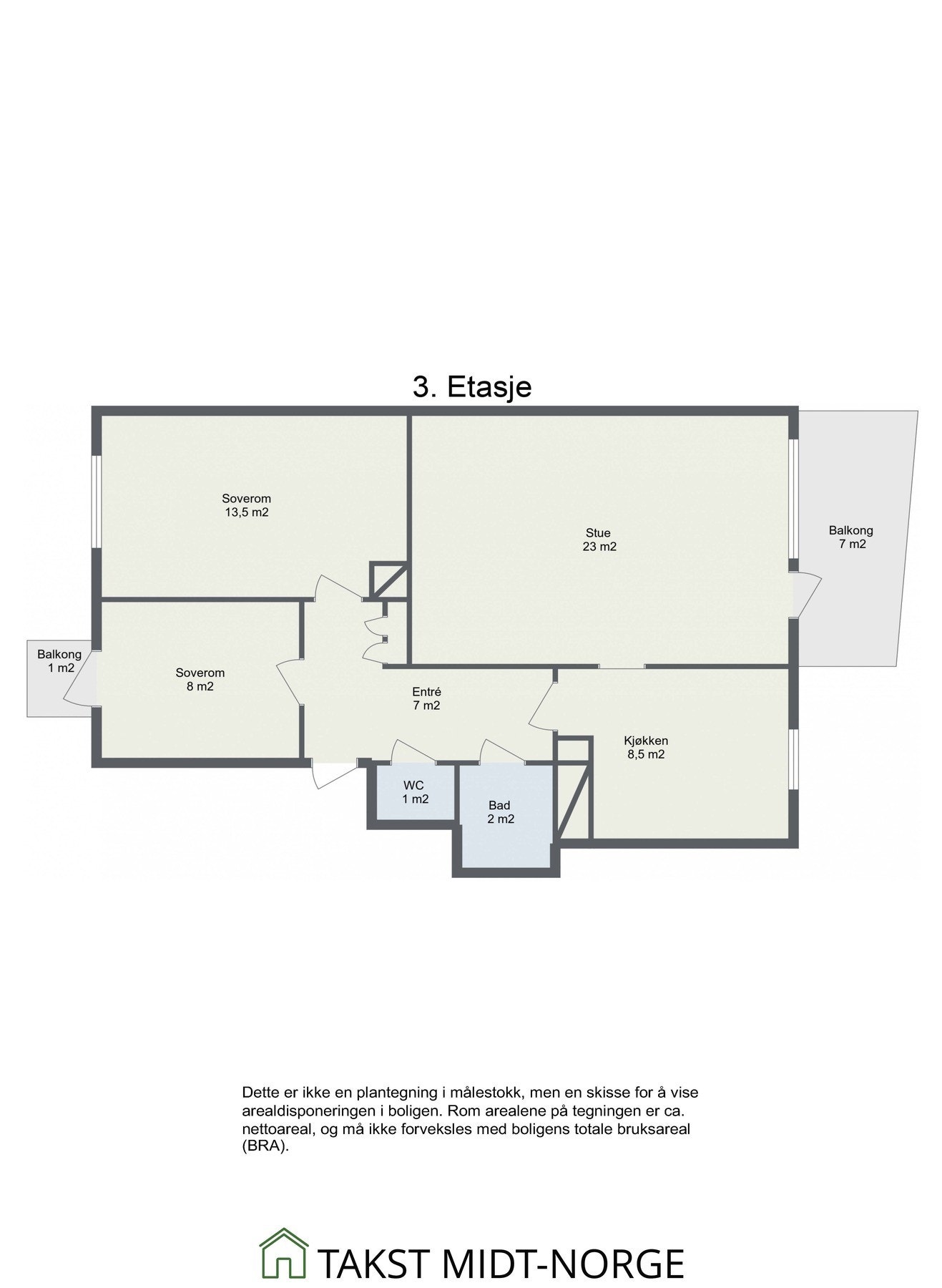 Planskisse. Galleribilde