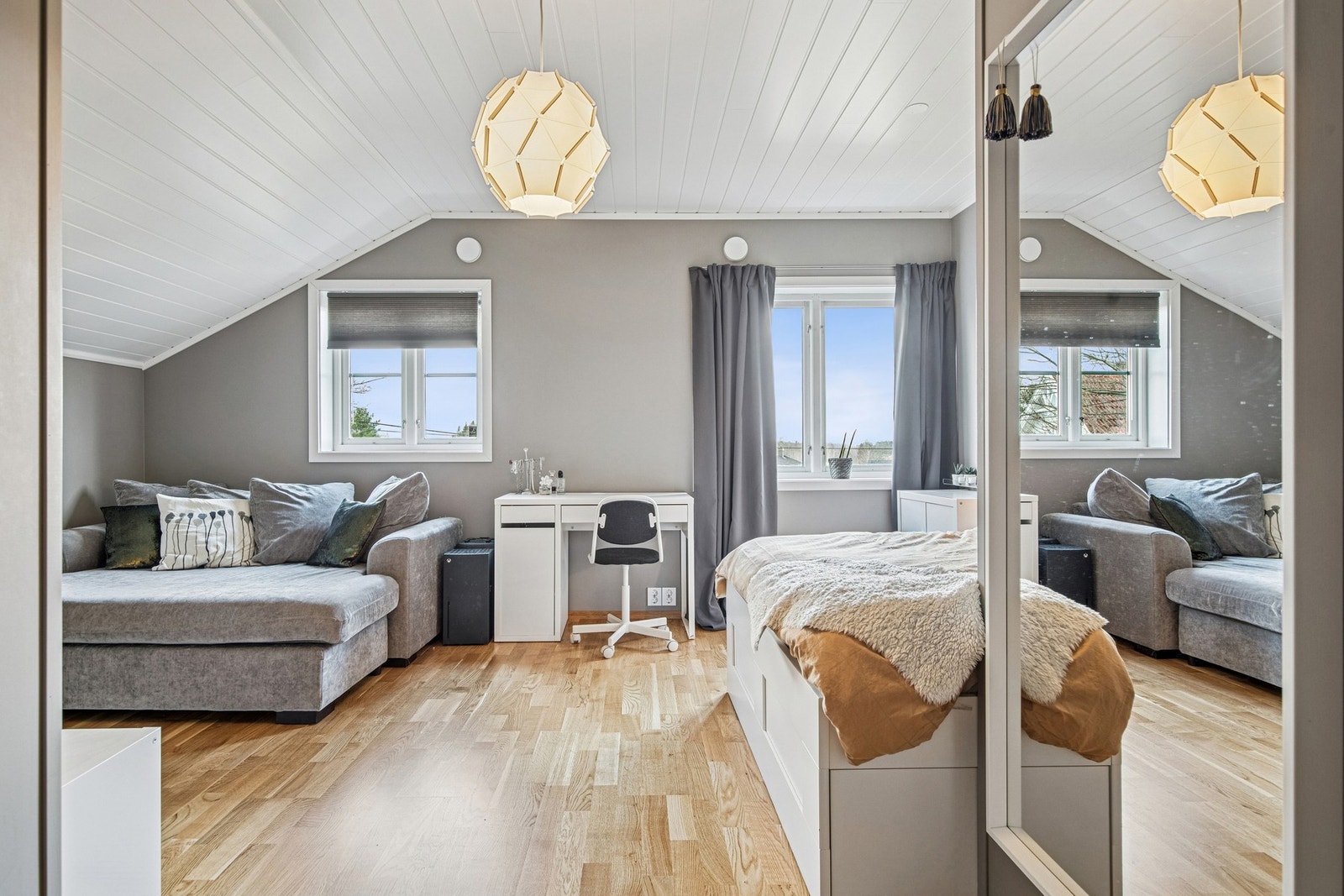 Soverom 2 er også av meget god størrelse. Galleribilde