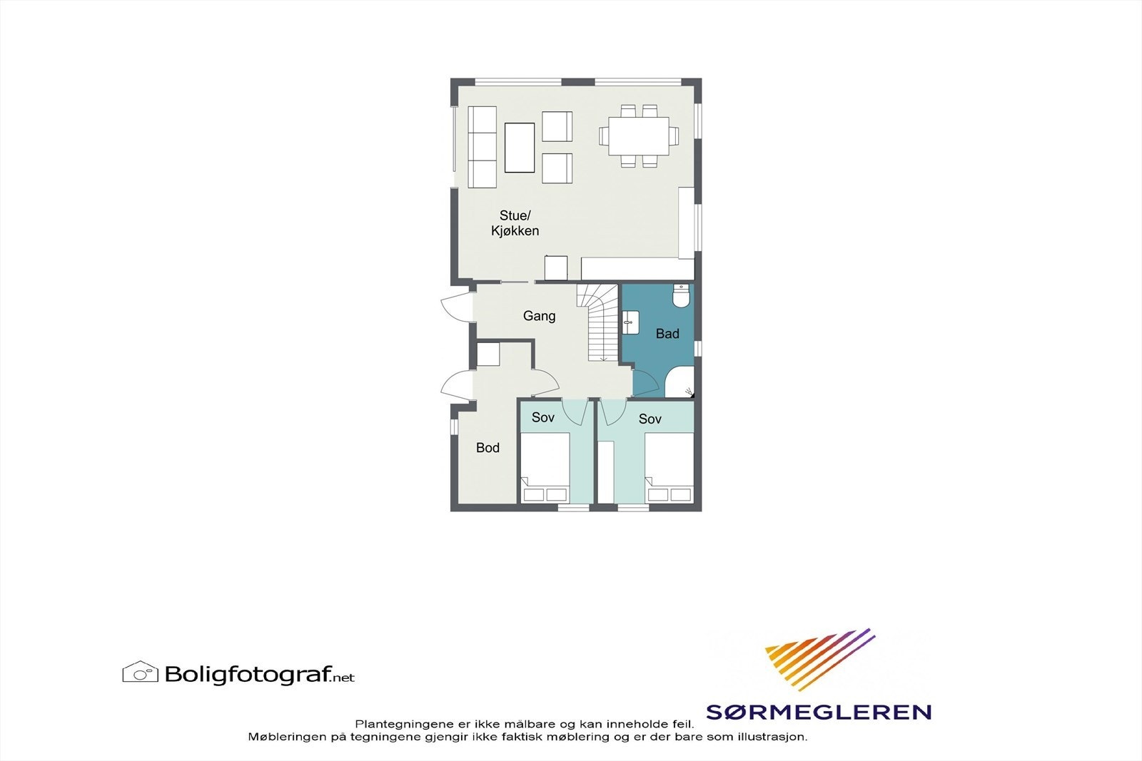 Plantegning 1. etasje. Galleribilde