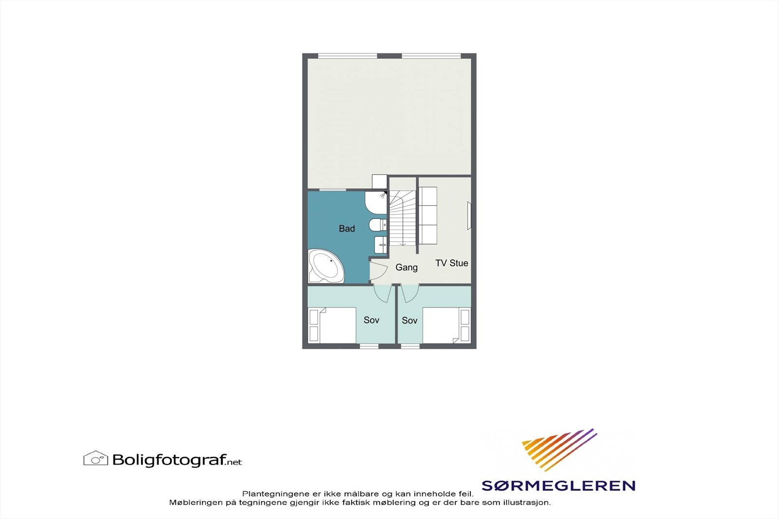 Plantegning 2. etasje. Galleribilde