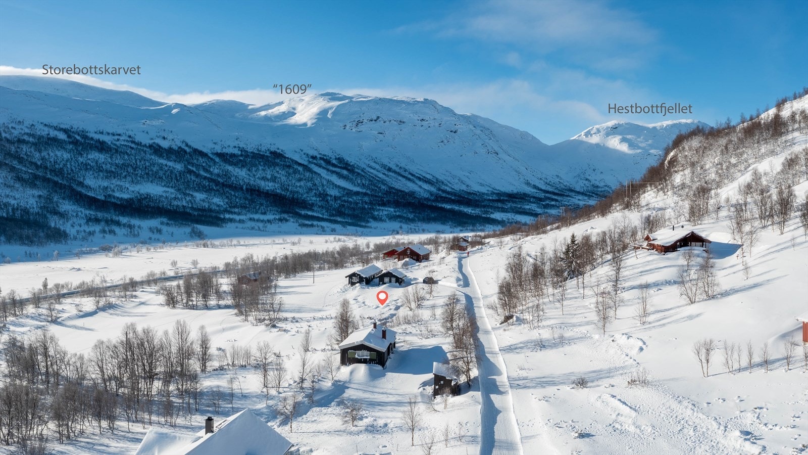 Topptur og langrenn rett fra hytta? Beliggenheten er som plommen i egget for skientusiaster. Galleribilde