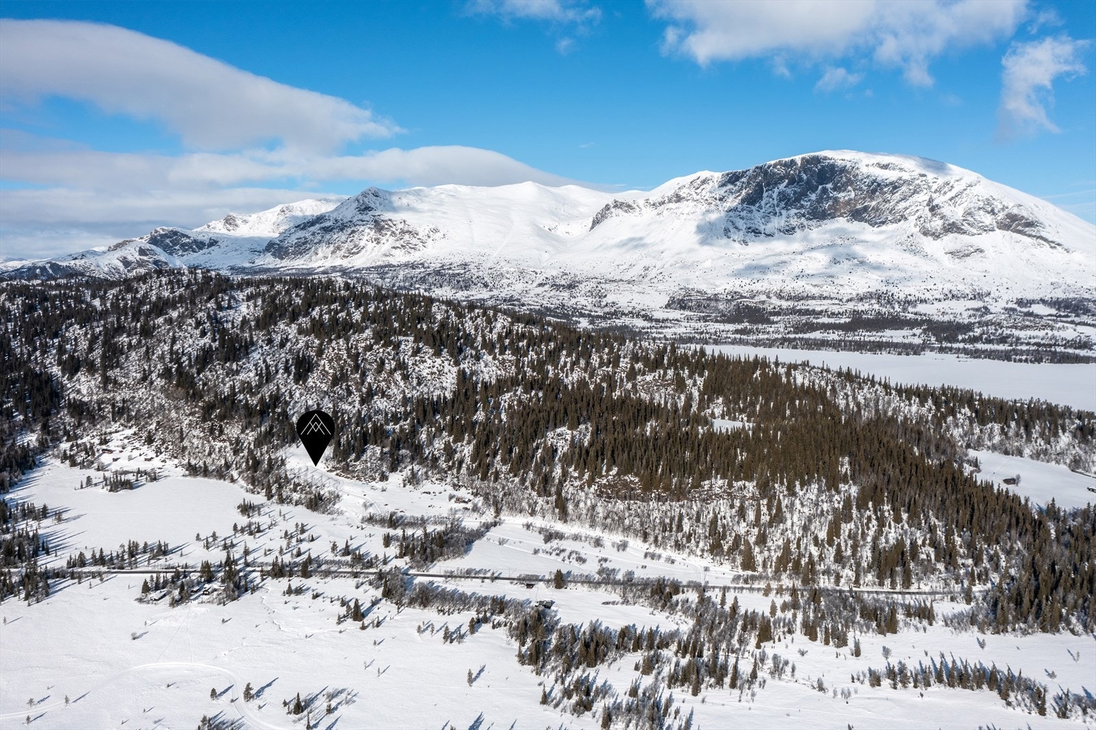 Fantastisk belliggenhet mellom Gravsetjern og Gravsetåsen. Galleribilde