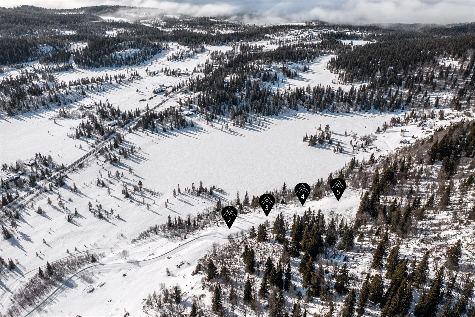 Kort kjøretur unna Ulsåk / Kiwi Hemsedal. Galleribilde