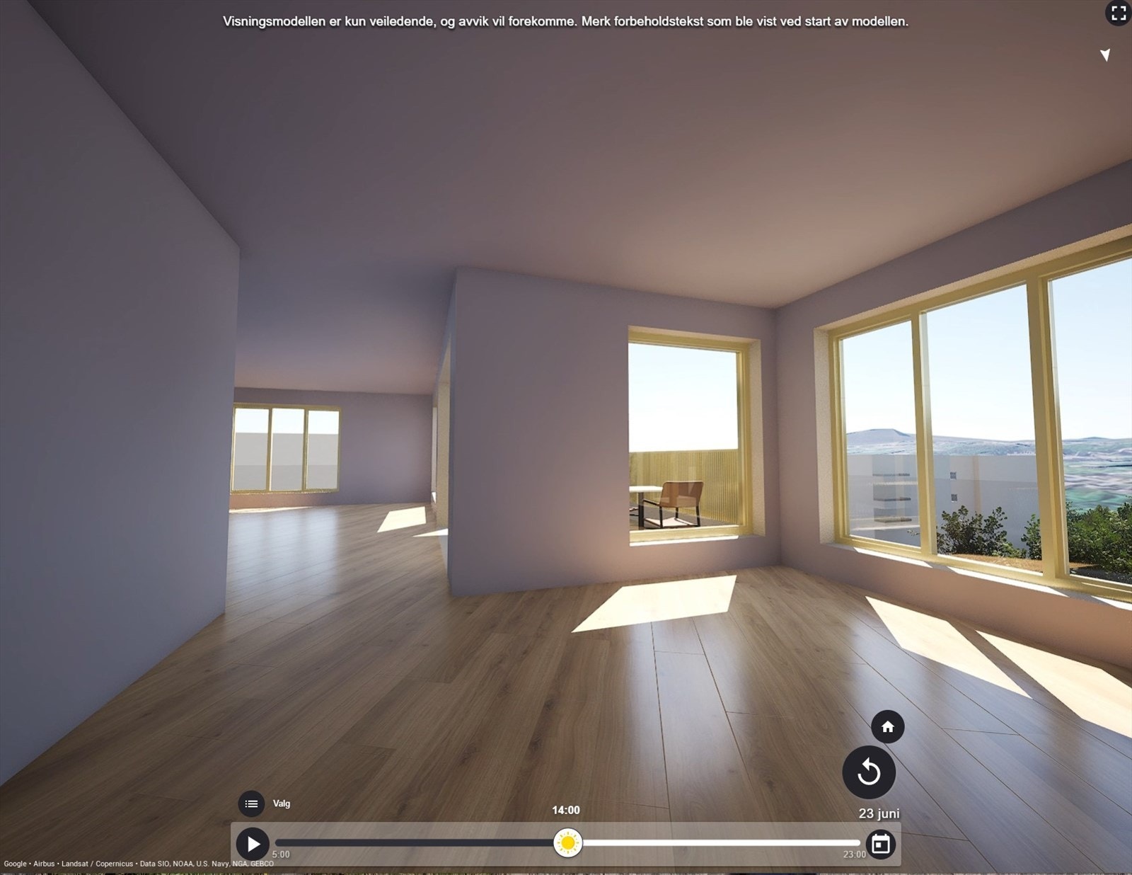 Kjøkken delvis adskilt fra stuen. Nytt kjøkken fra Studio Sigdal. Galleribilde