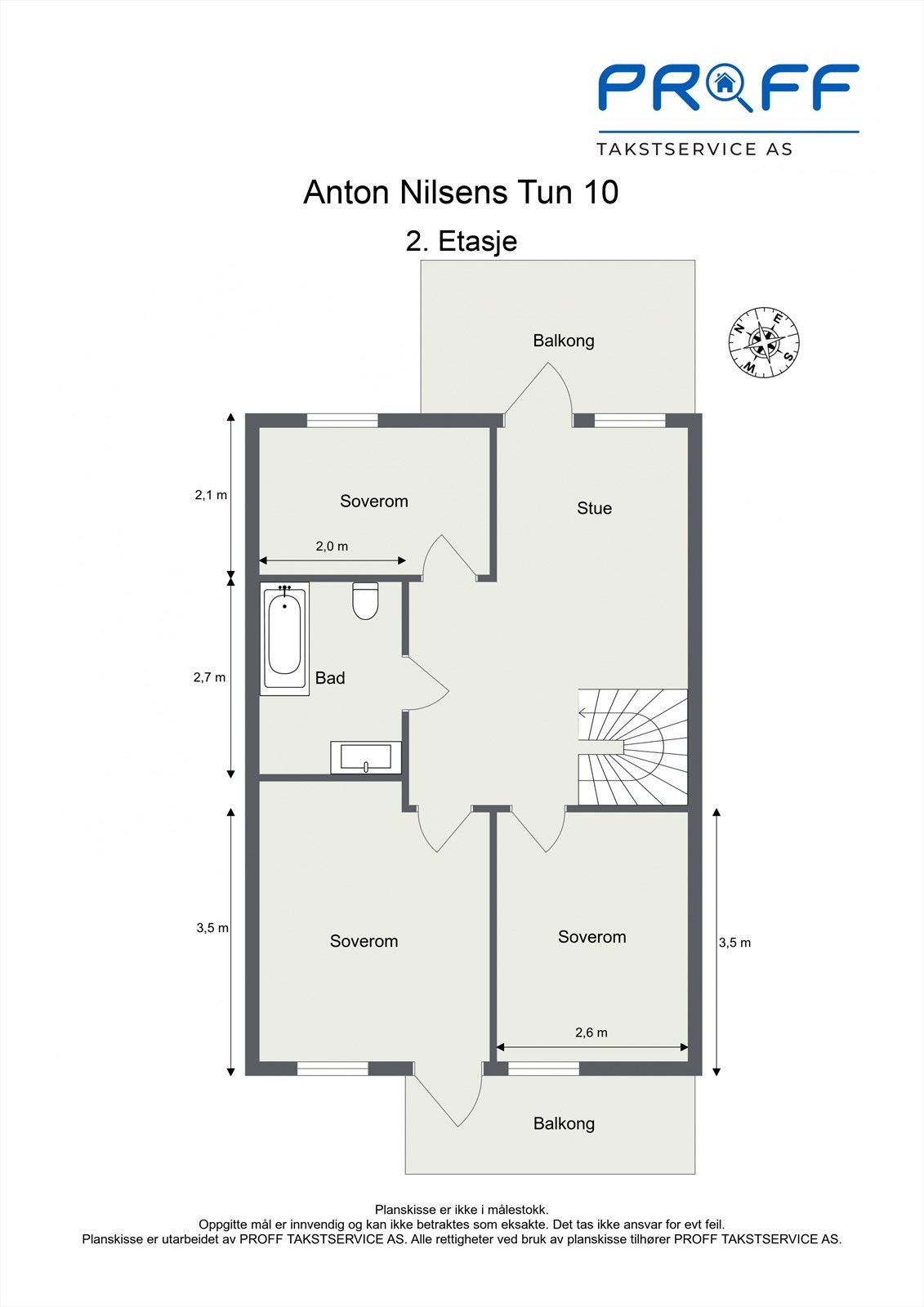 Plantegning 2. etasje. Galleribilde