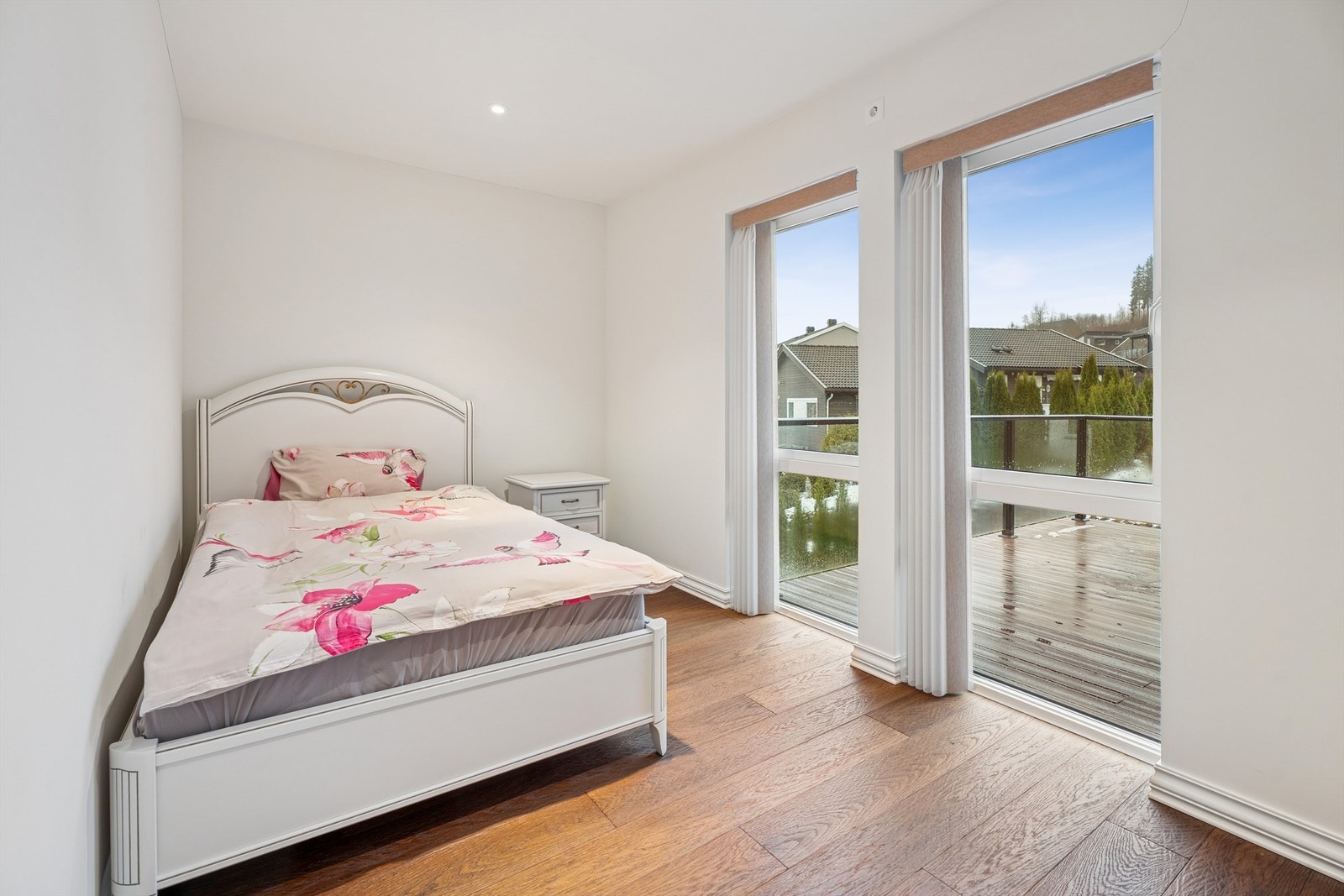 Det tredje soverommet i hoveddelen har egen utgang til balkongen
. Galleribilde