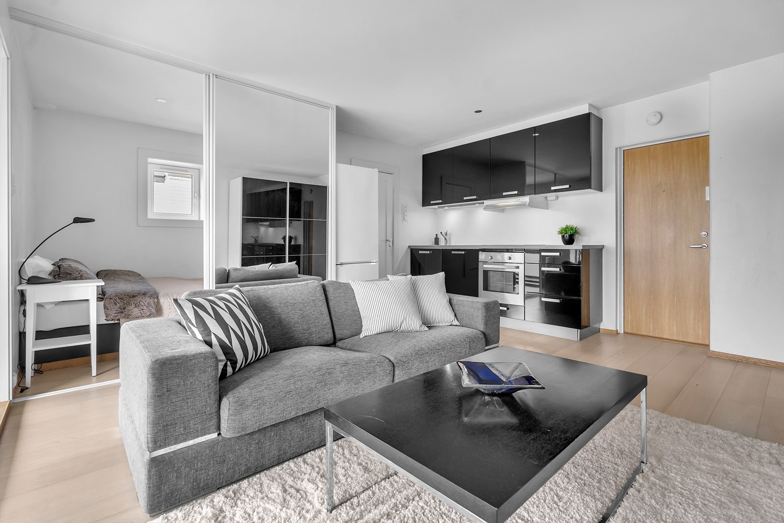 Åpen kjøkken-løsning. Galleribilde