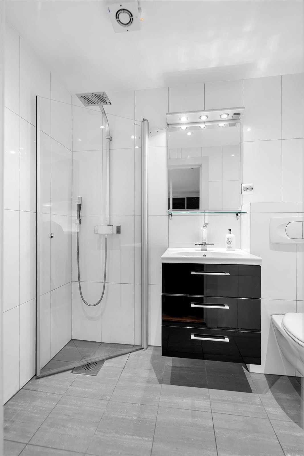 Bad/wc | Varme i gulv. Galleribilde