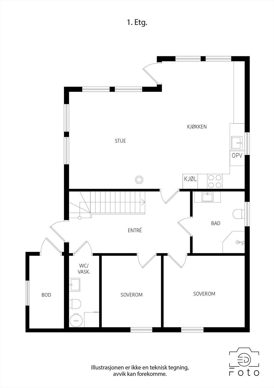 Valldalen 1etg 2d Galleribilde