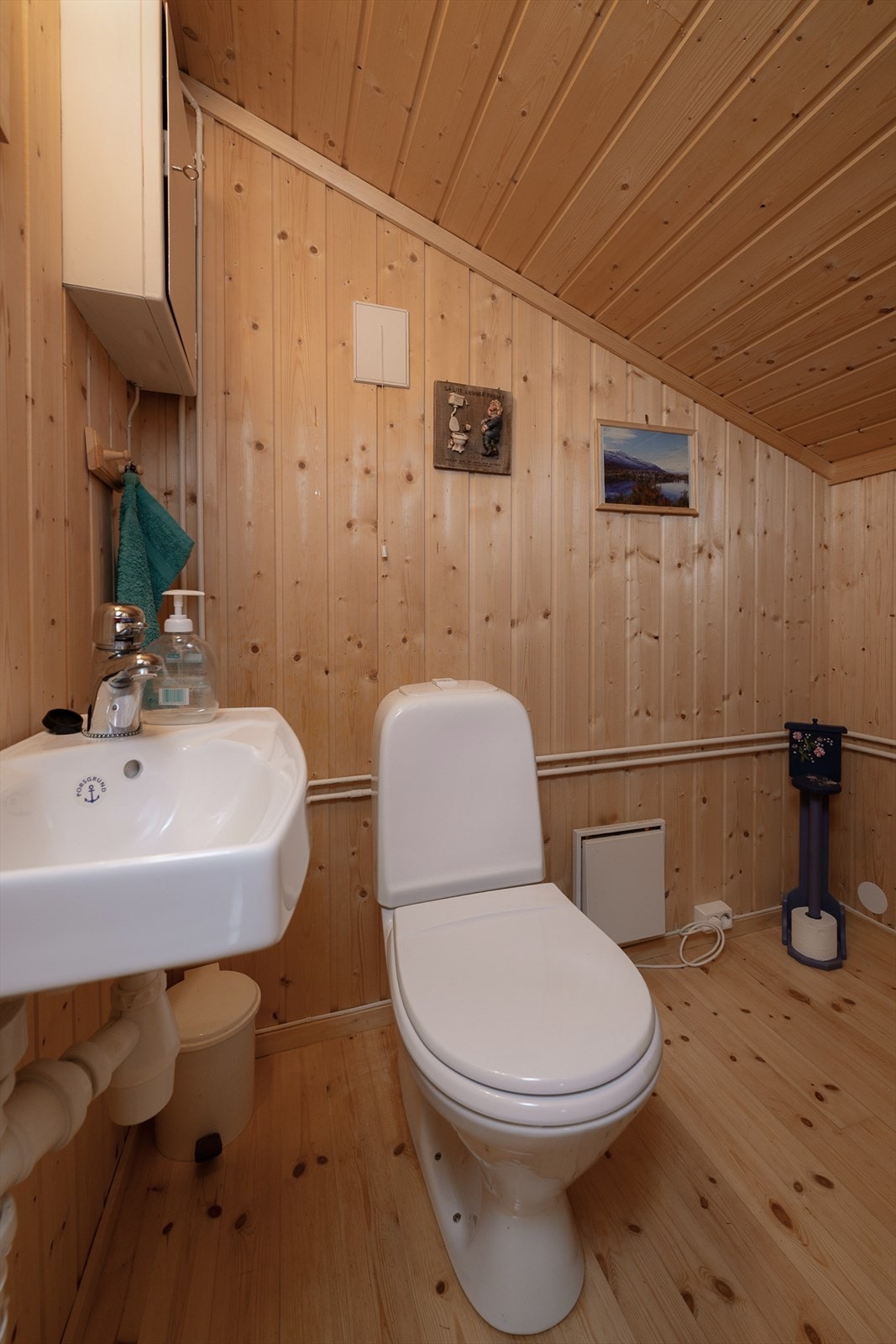 Separat WC med servant. Galleribilde