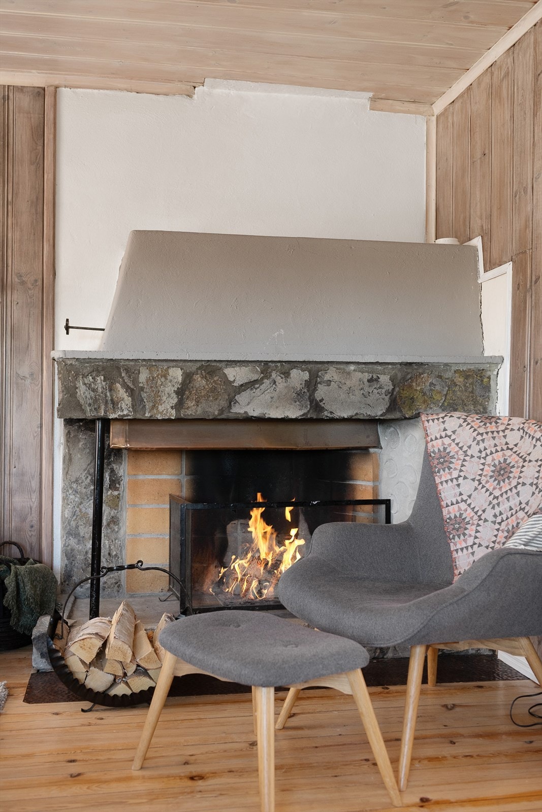 Peiskos på hytta hører med. Galleribilde