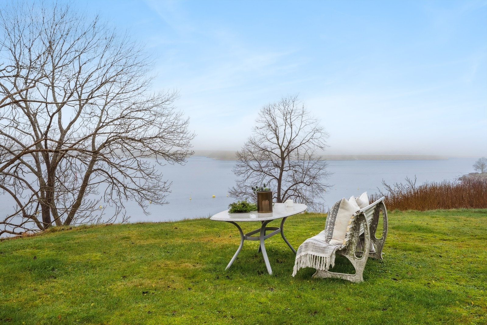 Borettslaget har felles hage med nydelig beliggenhet - fantastisk utsikt over Oslofjorden Galleribilde
