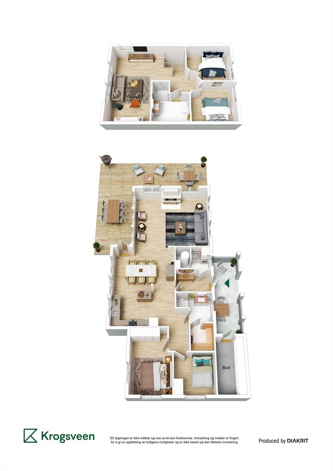 Plantegning Galleribilde