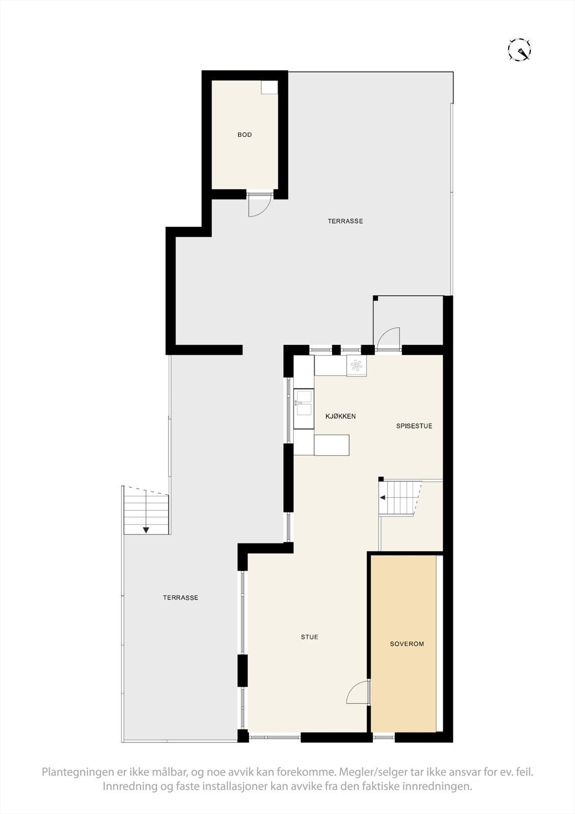 Planskisse 2. etasje Galleribilde