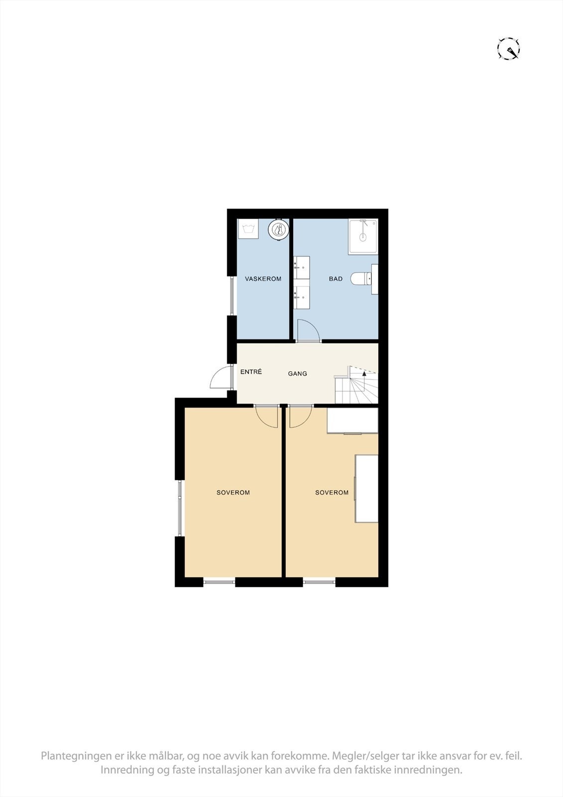 Planskisse 1. etasje Galleribilde