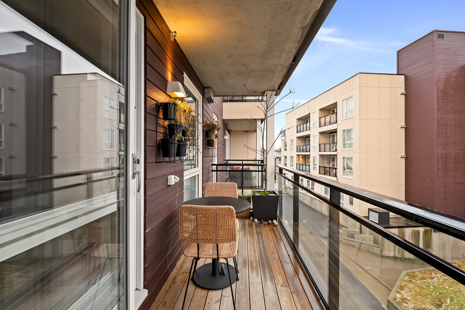 Overbygd balkong. Galleribilde