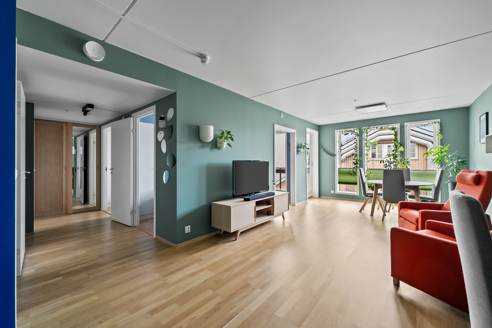 Romslig leilighet Galleribilde