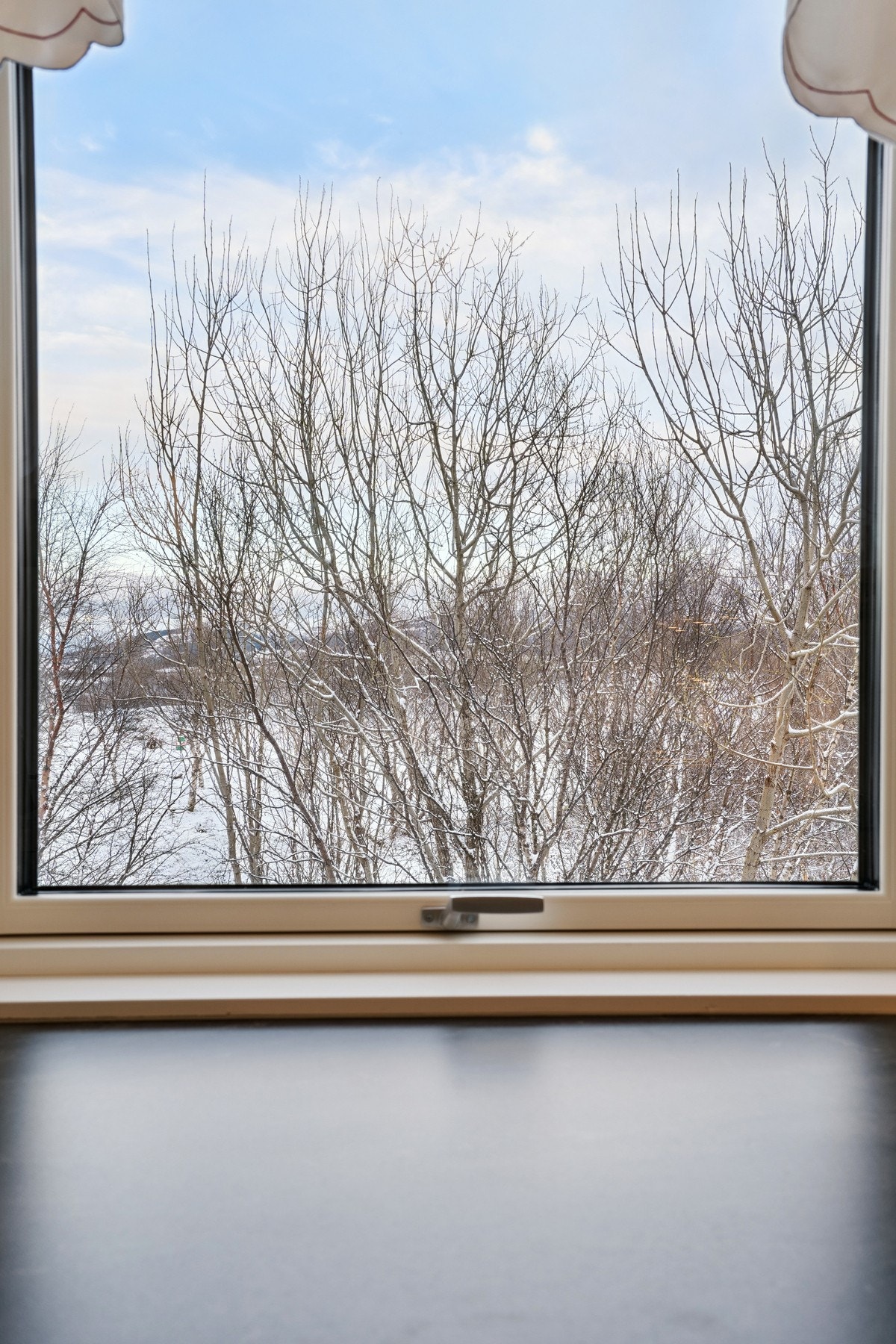 Utsikt fra kjøkken. Galleribilde