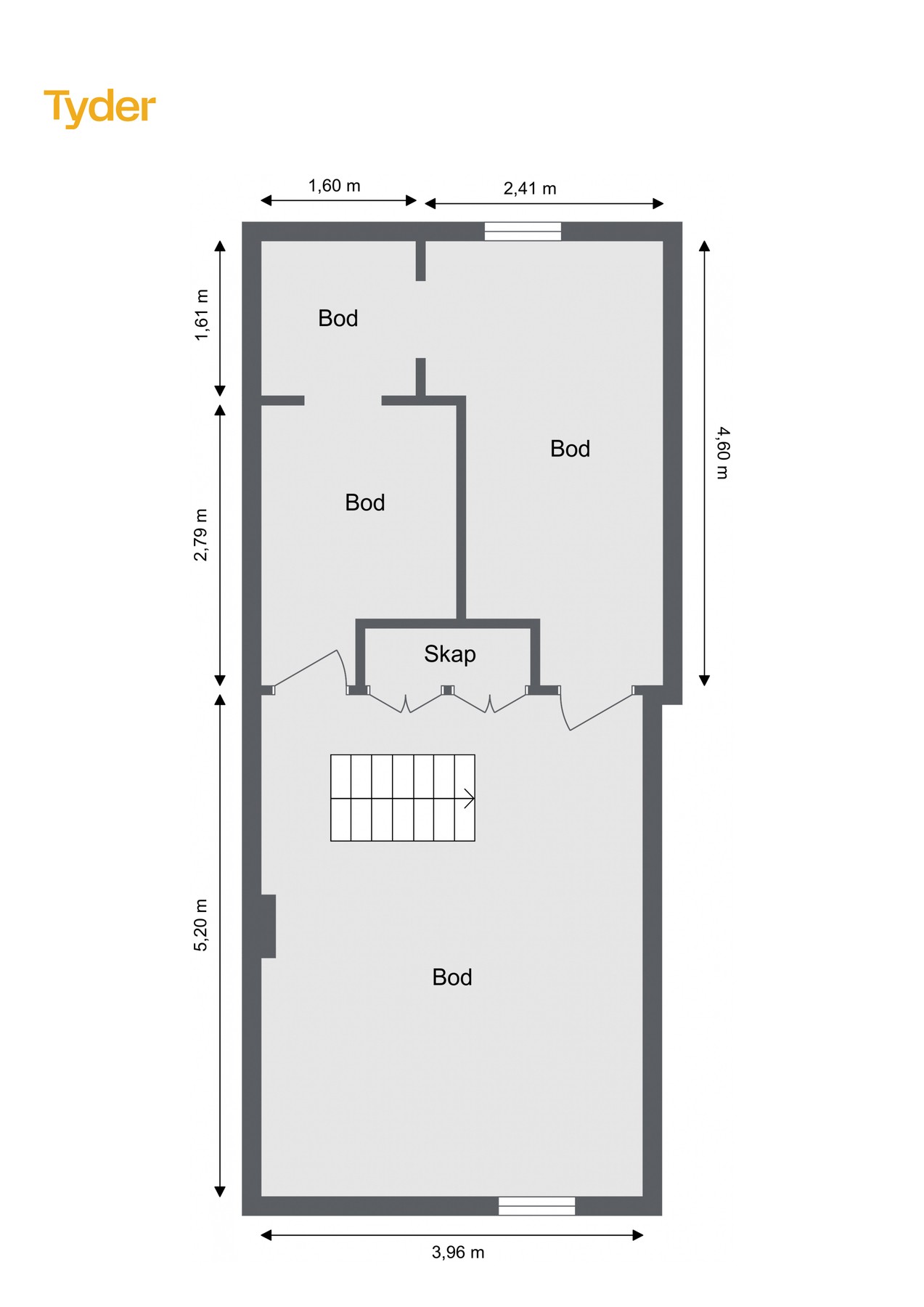 Plantegning kjeller Galleribilde