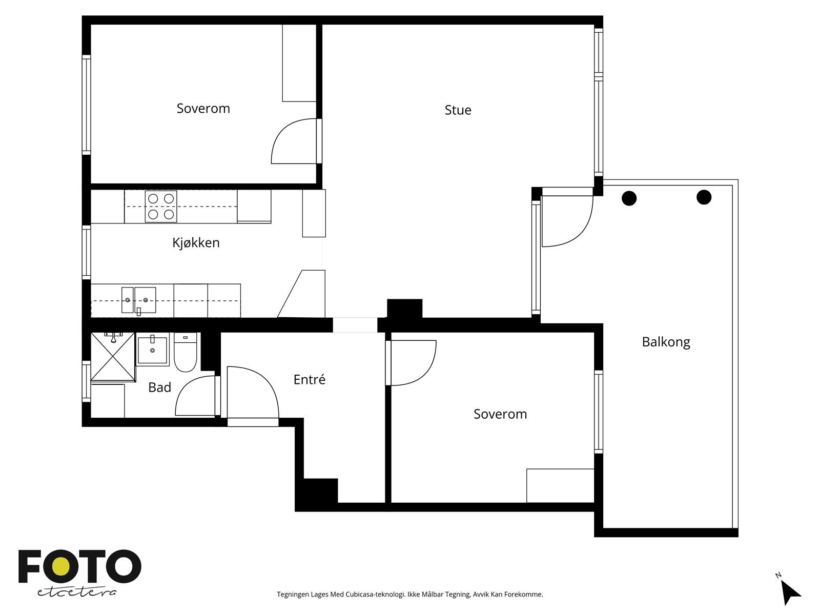 Ikke målbare planskisse. Galleribilde