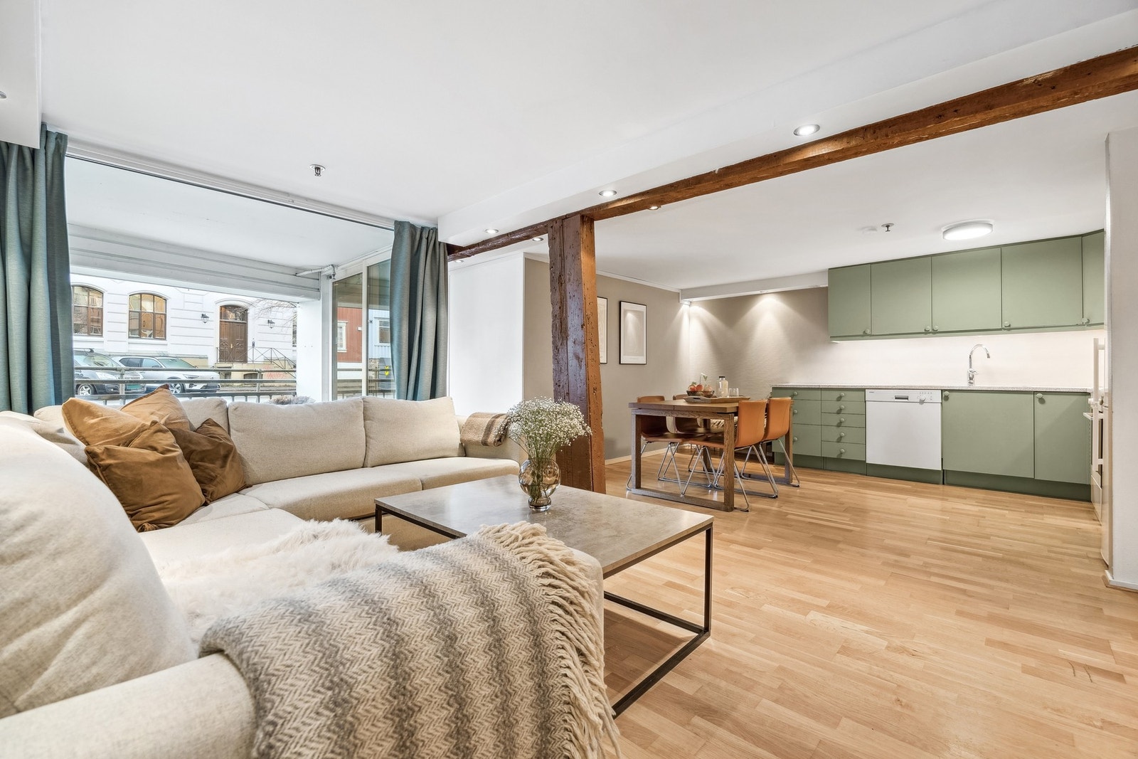 Leiligheten har elektrisk oppvarming. Galleribilde